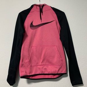 Pink nike hoodie